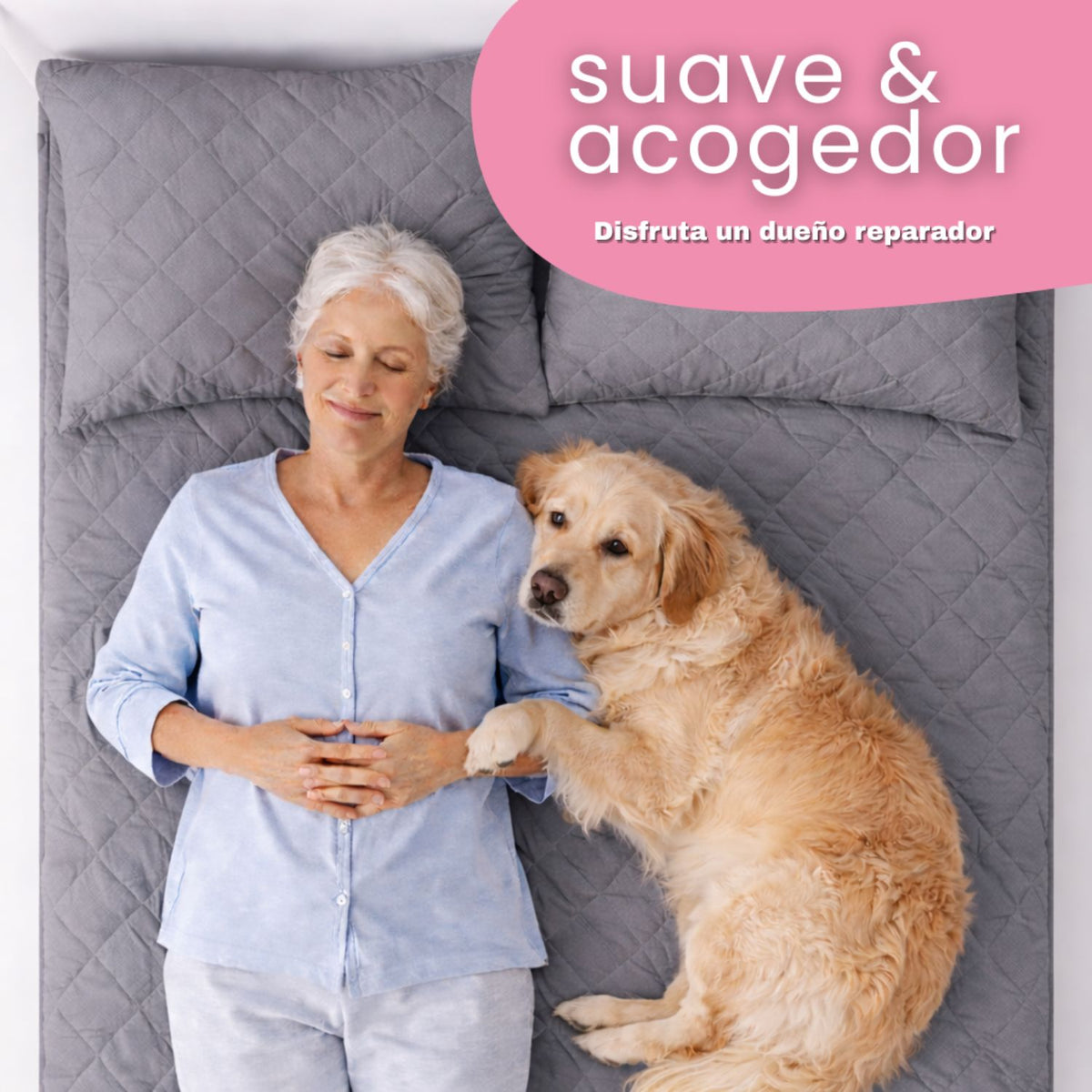 Combo Protector Queen Antifluido 160x190cm