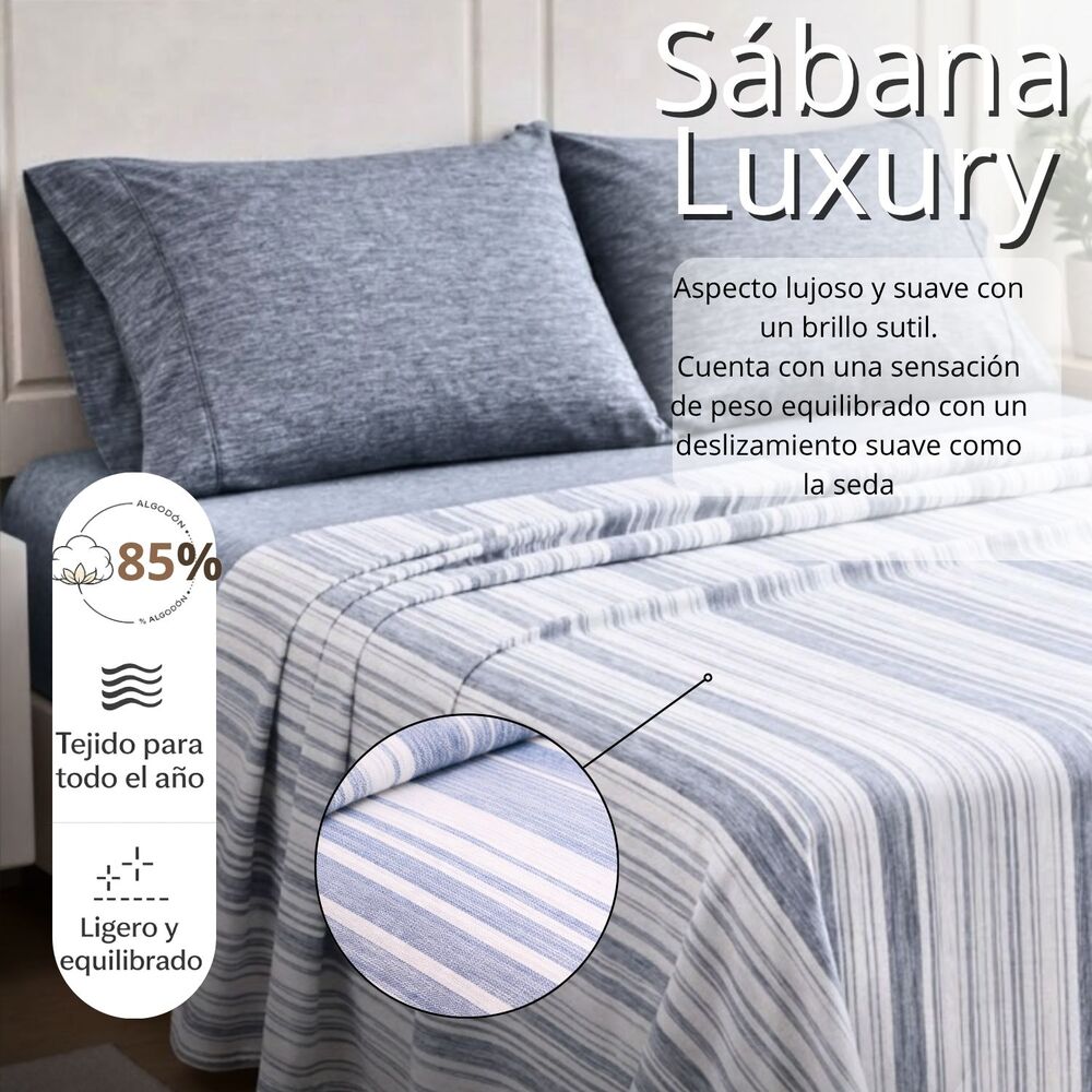 Juego De Sabana Doble Estampada