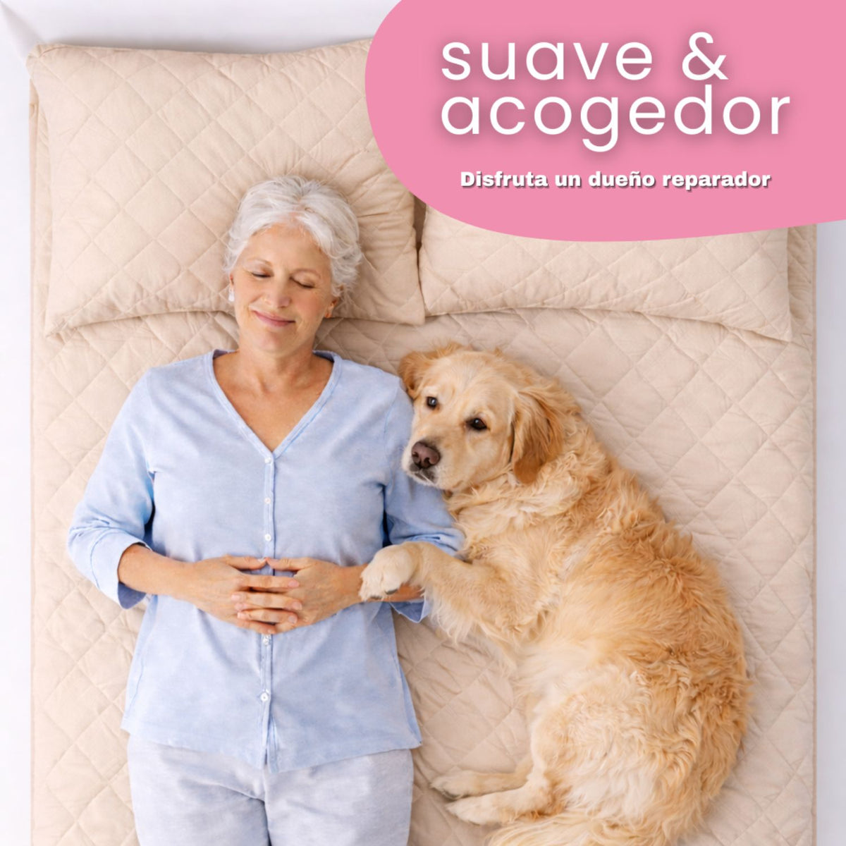 Combo Protector Queen Antifluido 160x190cm