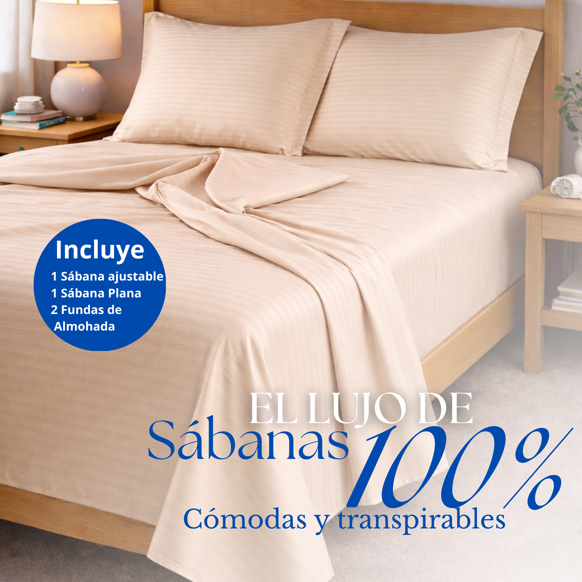 Juego De Sabanas Queen