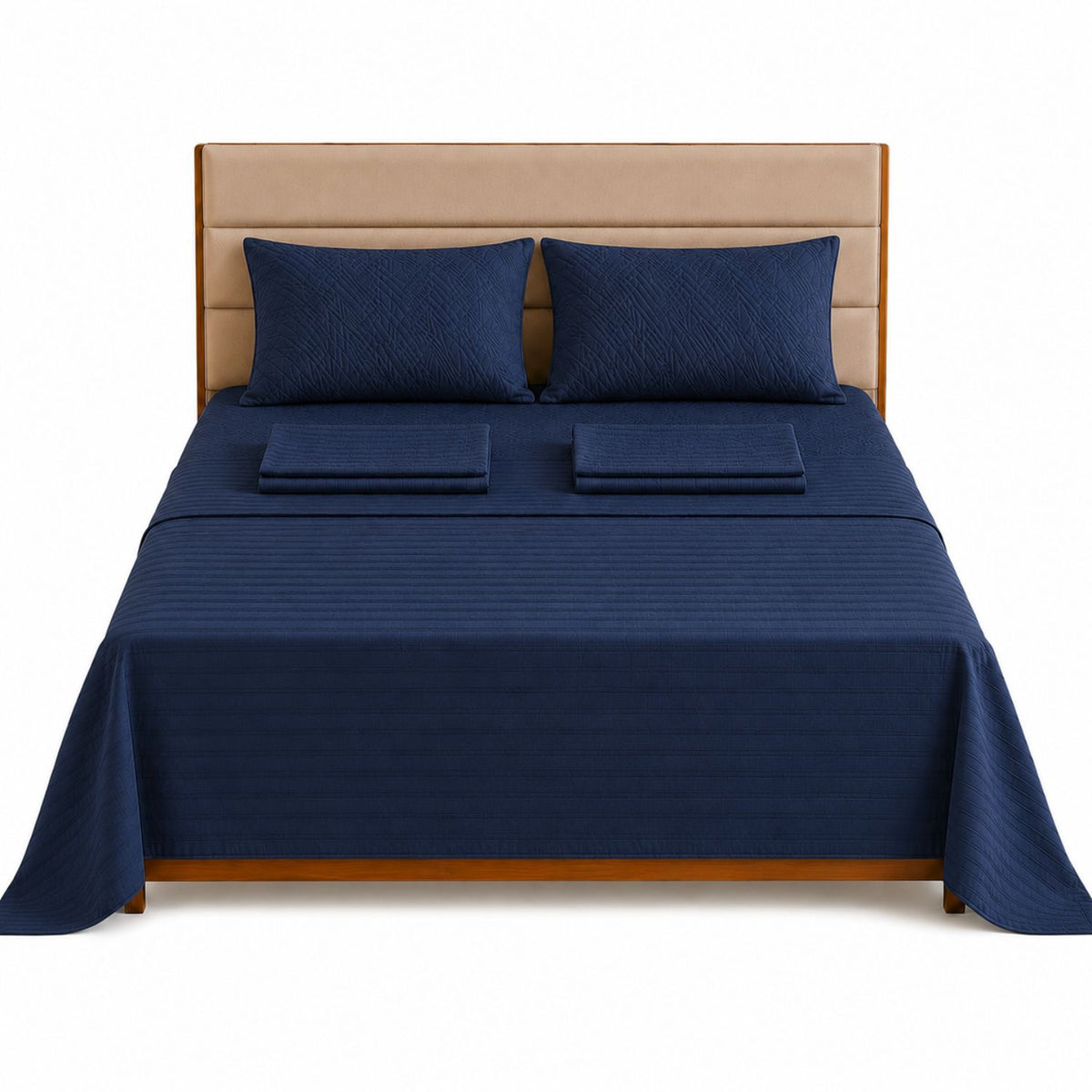 Combo Protector Colchon + Juego De Sabanas King