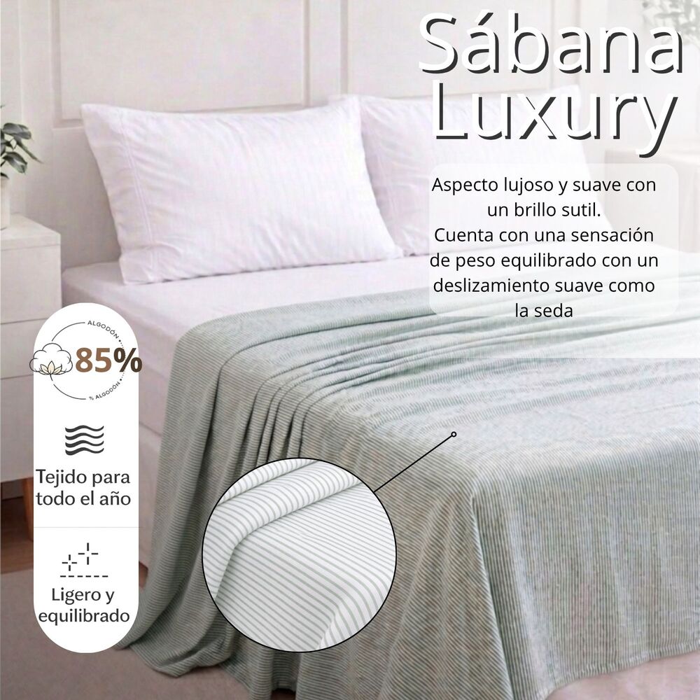 Juego De Sabana Doble Estampada
