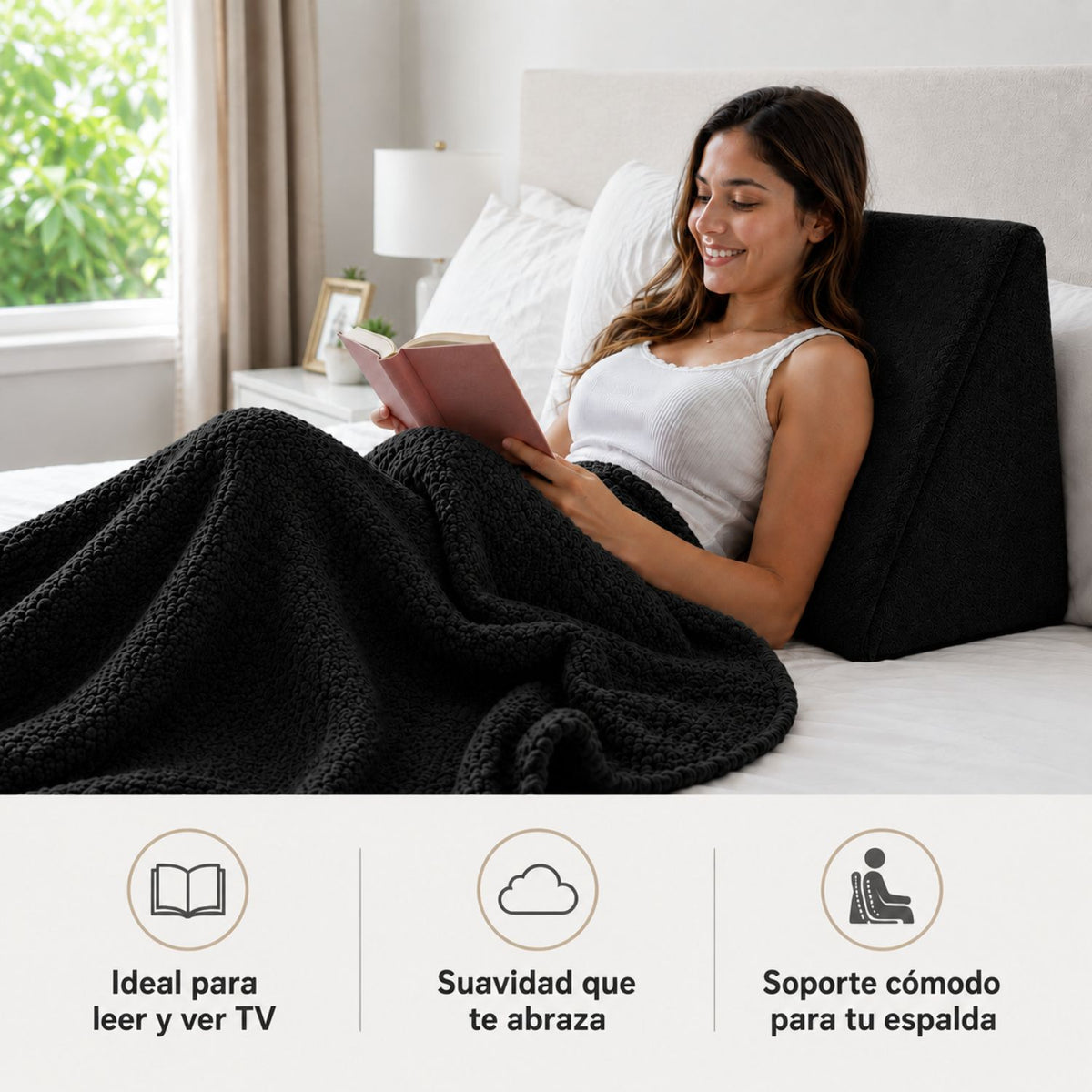 Combo Cojin Tv + Cobija
