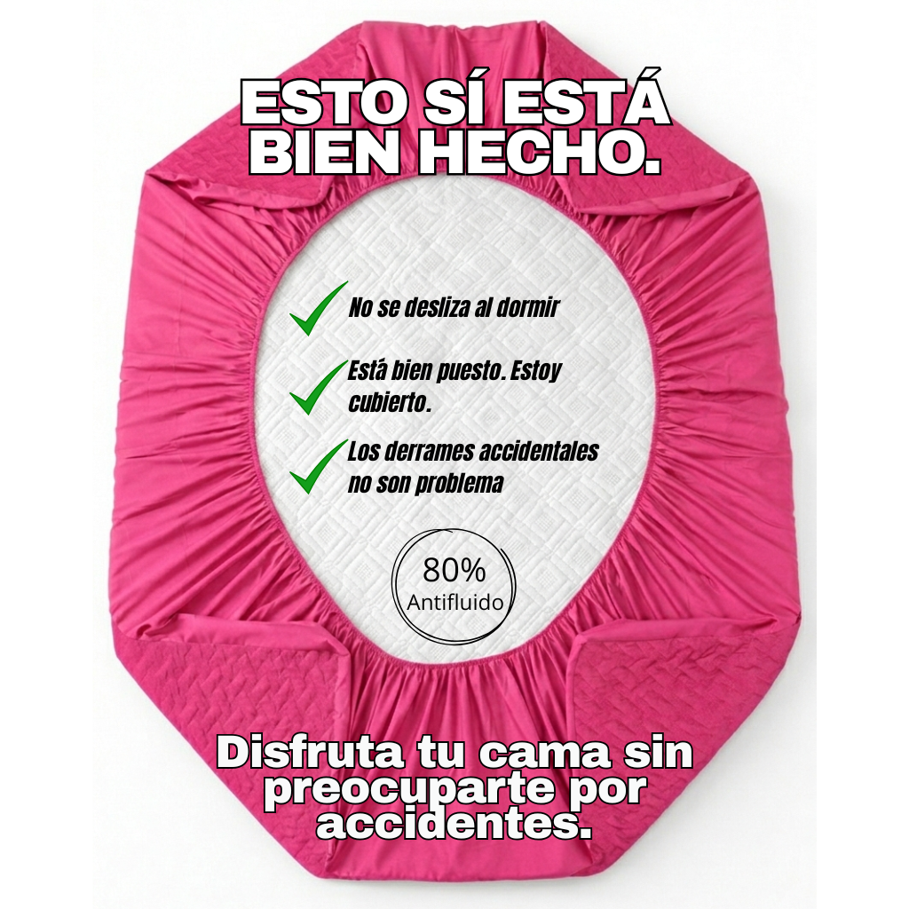 Protector Colchón King Antifluido