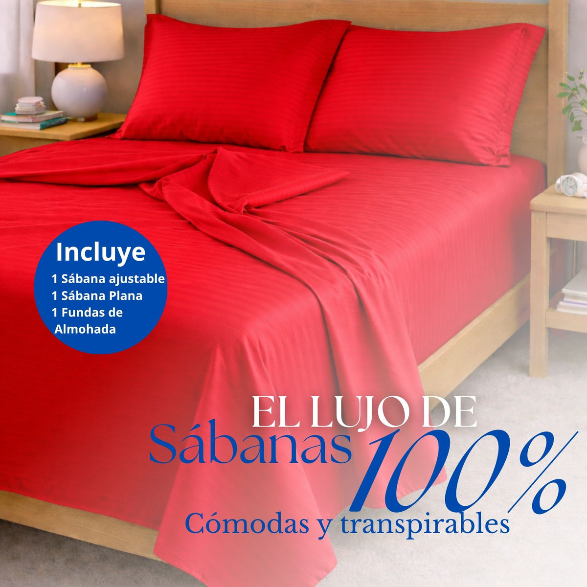 Juego De Sabanas Queen