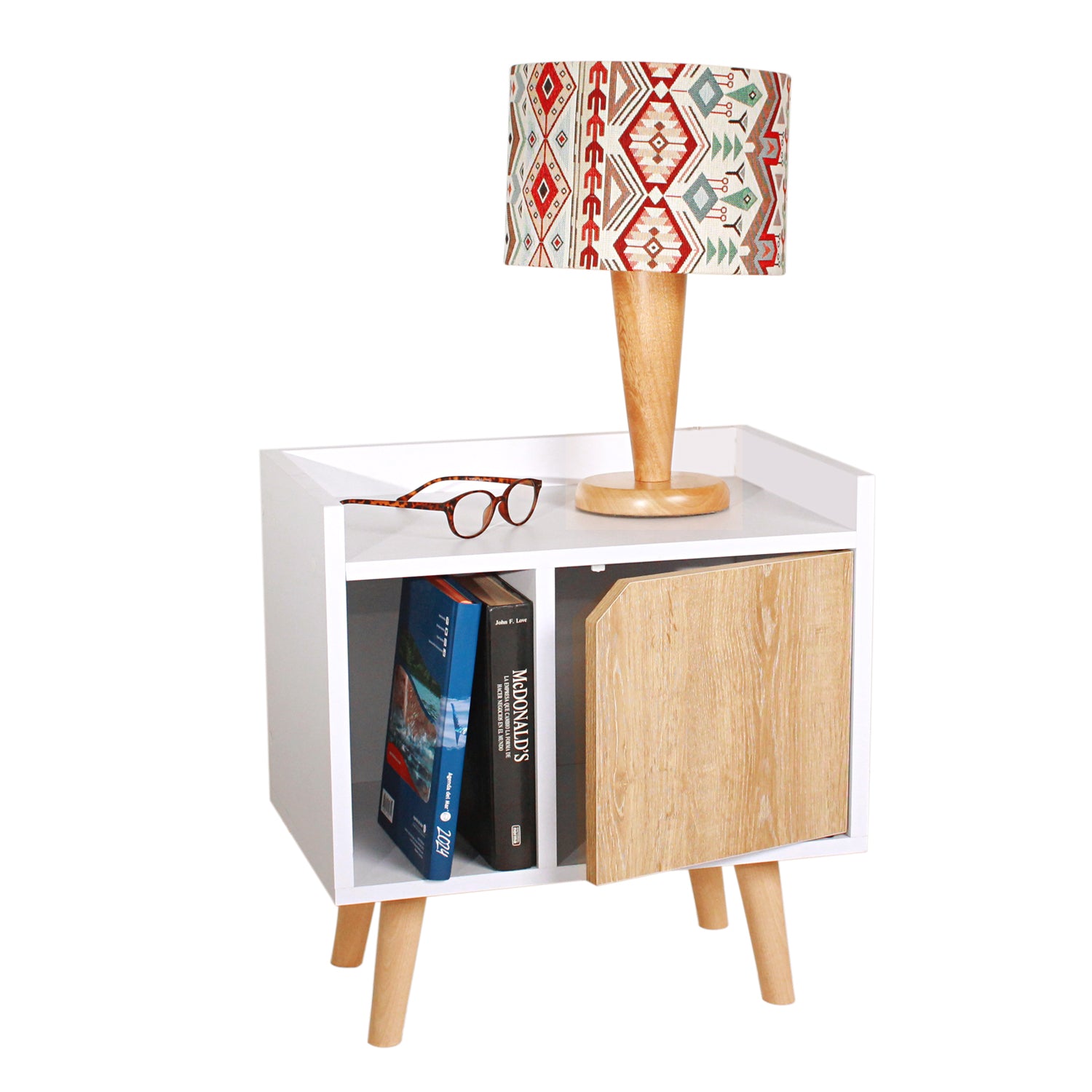 Combo Cabecero Cama Doble (60x140x5) Gris Memphis + Set x 2 Mesas de Noche Dreams