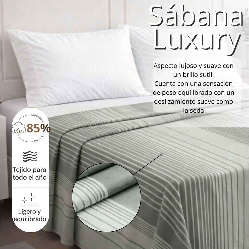 Juego De Sabana Doble Estampada
