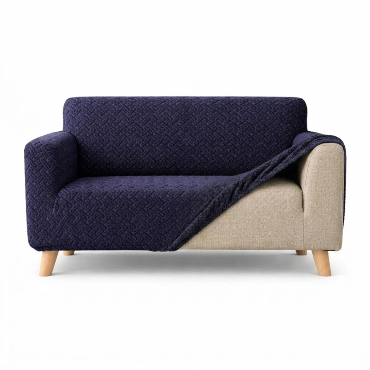 Protector De sofa 2 Puestos Elastico