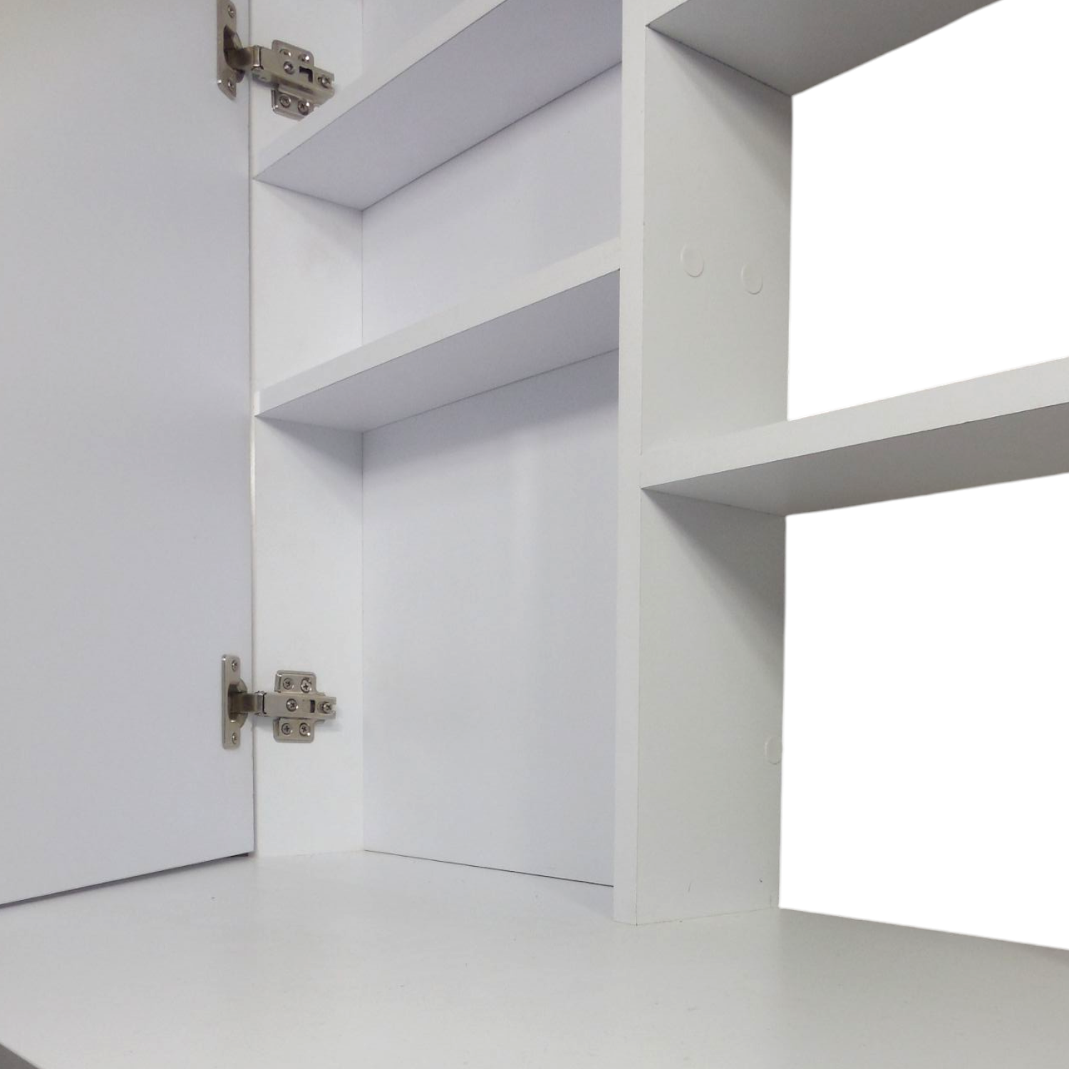 Combo Tocador Mallorca (140x70x40) Blanco + Silla Eames