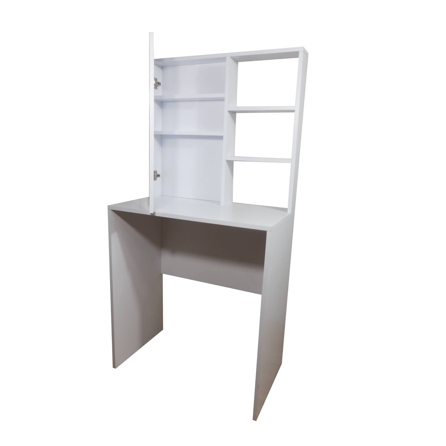 Combo Tocador Mallorca (140x70x40) Blanco + Silla Eames