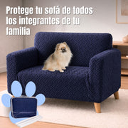 Protector De sofa 2 Puestos Elastico