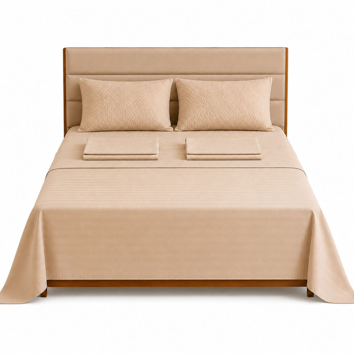 Combo Protector Colchon + Juego De Sabanas Semidoble