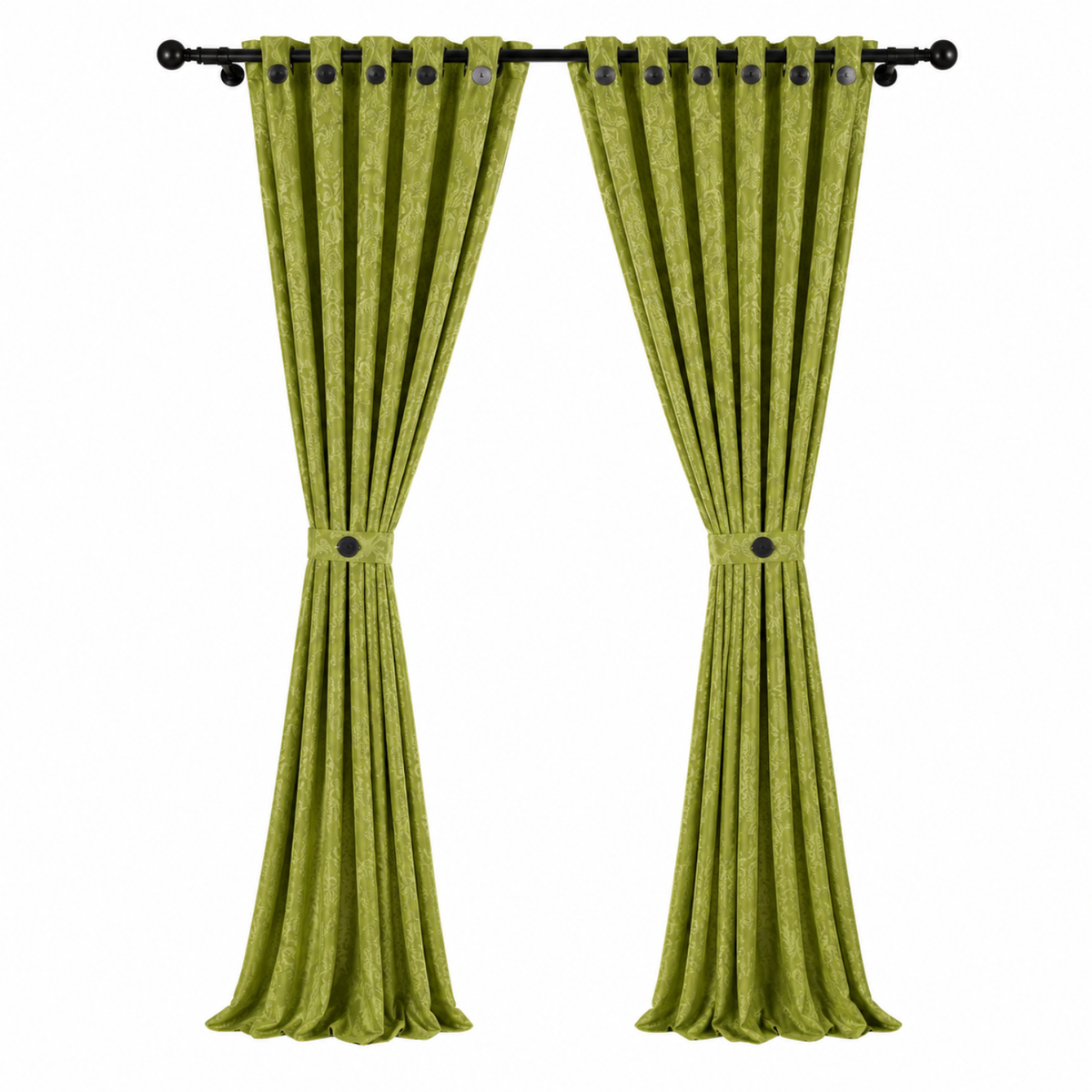 Cortina x2 Celeste Jacquard