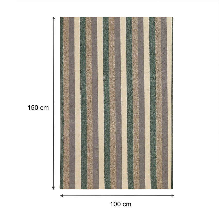 ALFOMBRA CALIFORNIA 1.00X1.50 BOTANICO