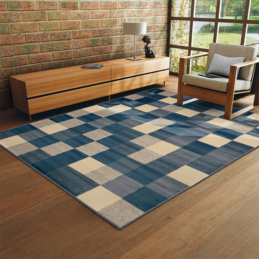 Alfombra Florida 1 50x2 00cm Xadrez