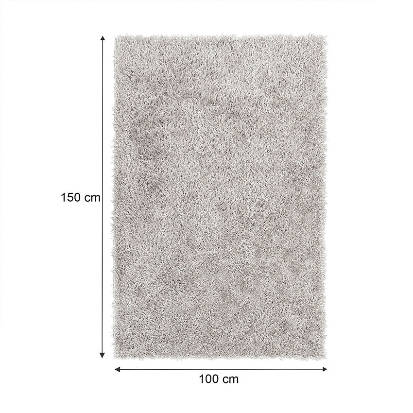 Alfombra Hawaii 1.00x1.50cm Platina