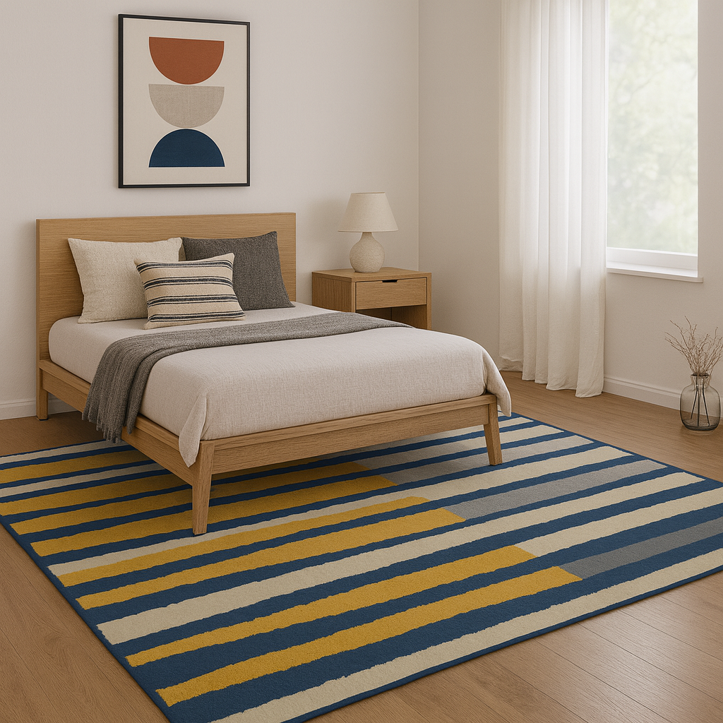 Alfombra Oregon 1 50x2 00cm Amarillo