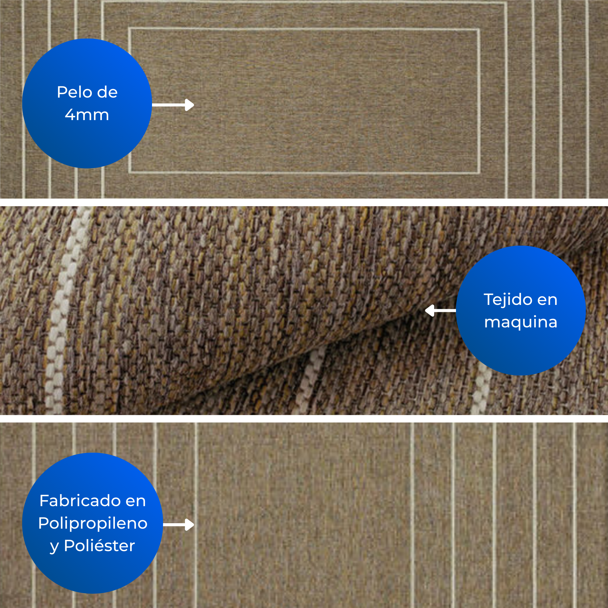 Alfombra Dover 1.00x1.50cm Singelo