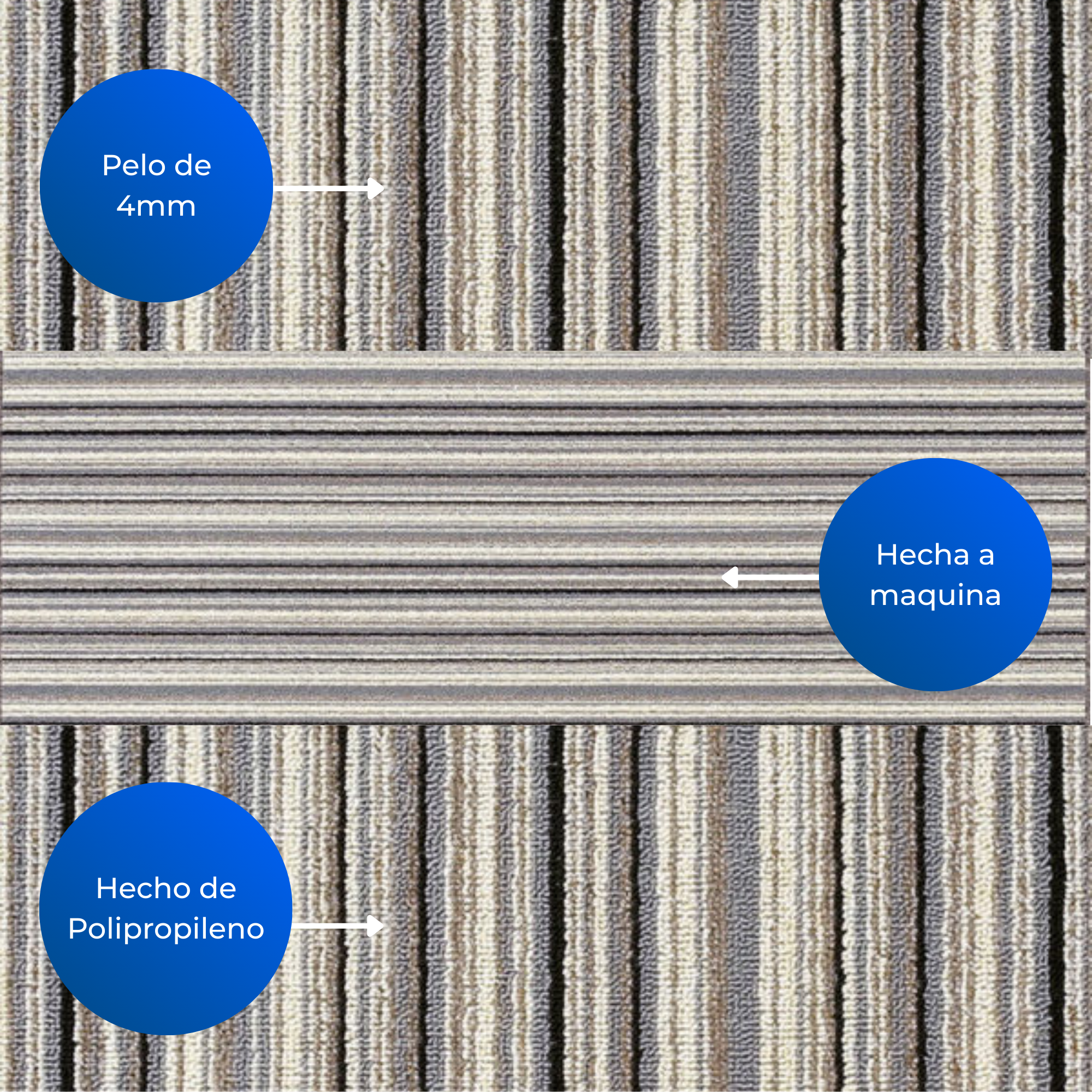 Alfombra Newark 1.00x1.50 Arrecife