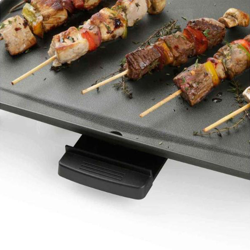Asador KALLEY K AGL15 Grill Liso Negro