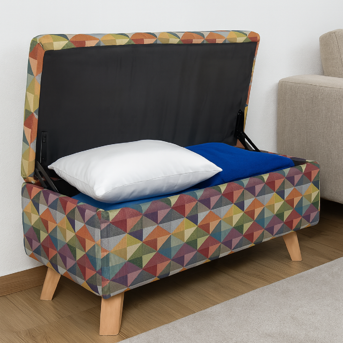 Puff Baul 40x82x42cm Colors