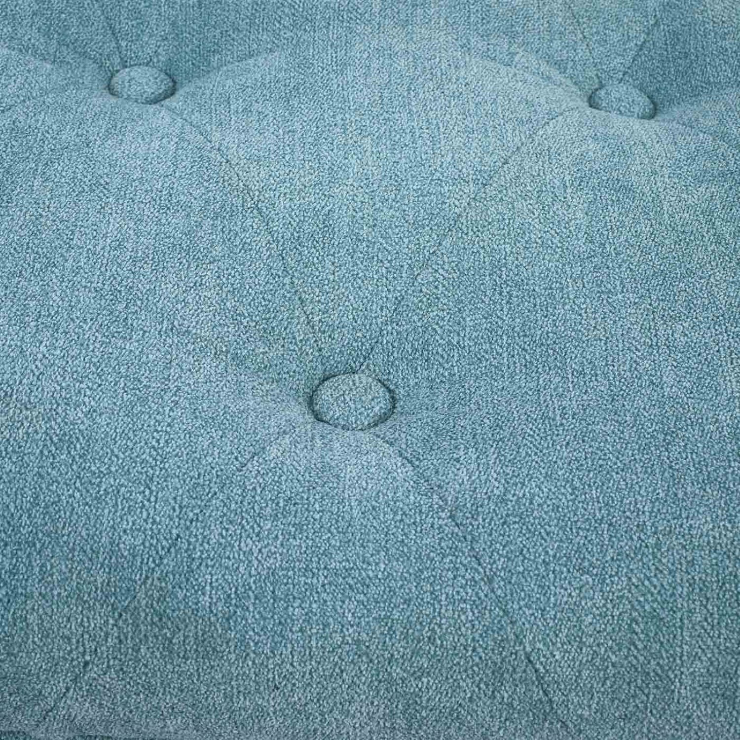 Puff tipo Banqueta Baúl Verde Menta (45x102x42)