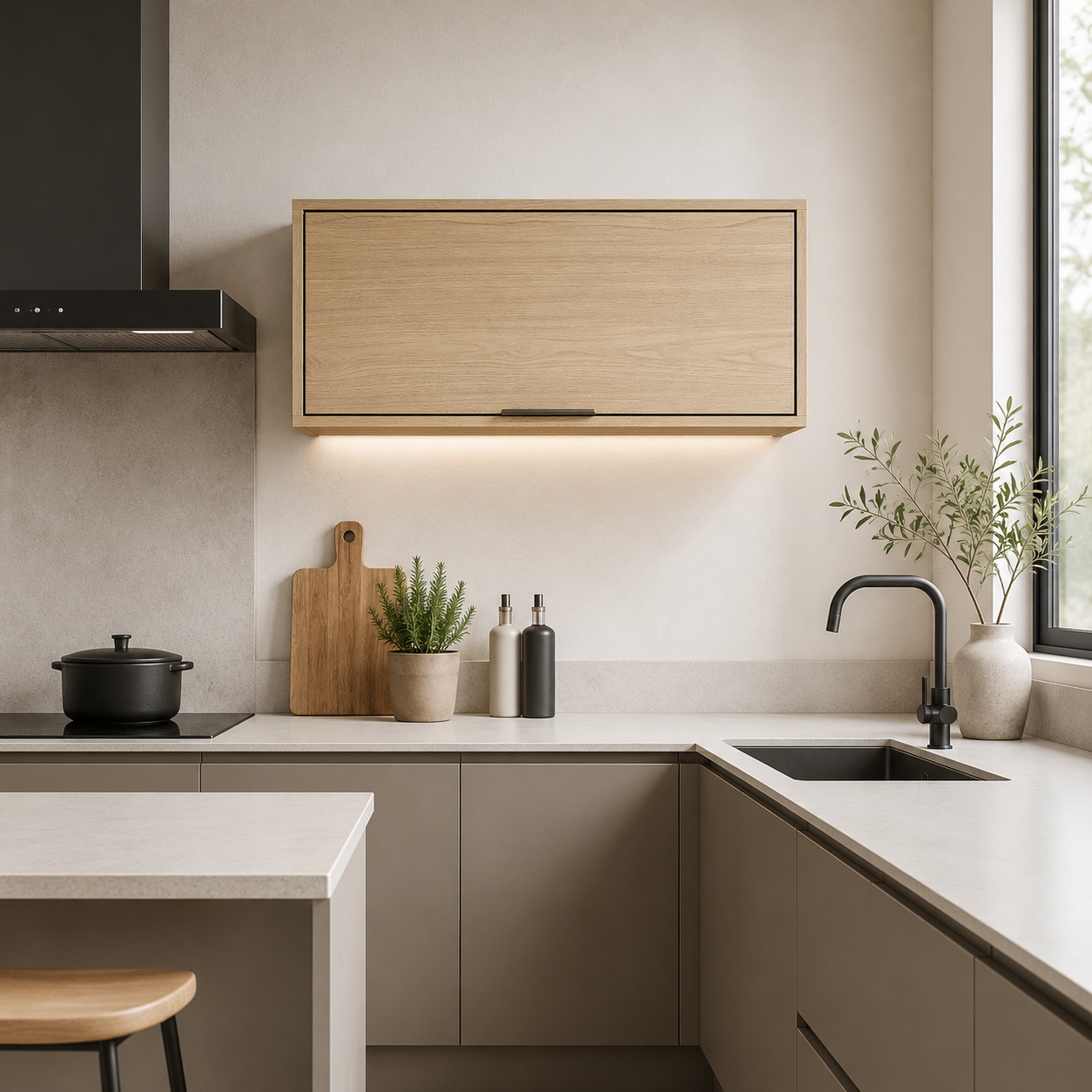 Mueble Aéreo de Cocina Barú