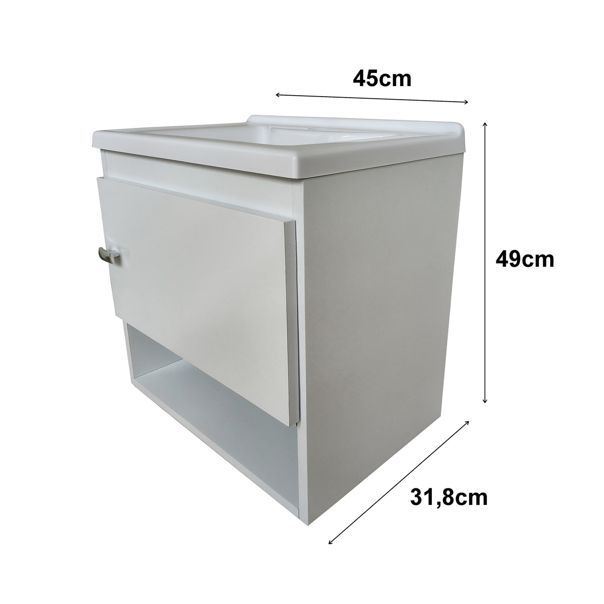 Mueble De Baño con Lavamanos Linz