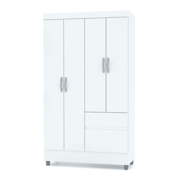 Closet 4 Puertas 2 Cajones Bonic