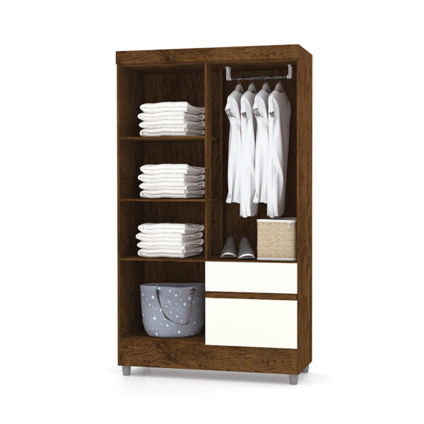 Closet 4 Puertas 2 Cajones Bonic