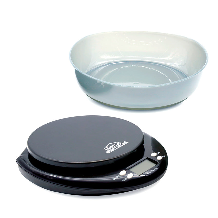 Bascula de cocina digital 5kg Home Elements
