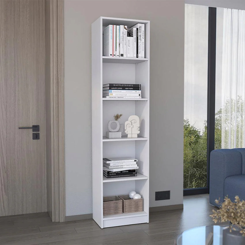 Biblioteca Home Eco con Cinco Entrepaños