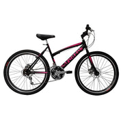 Bicicleta sforzo dama fdisco rin 26 tipo moto 18 cambios