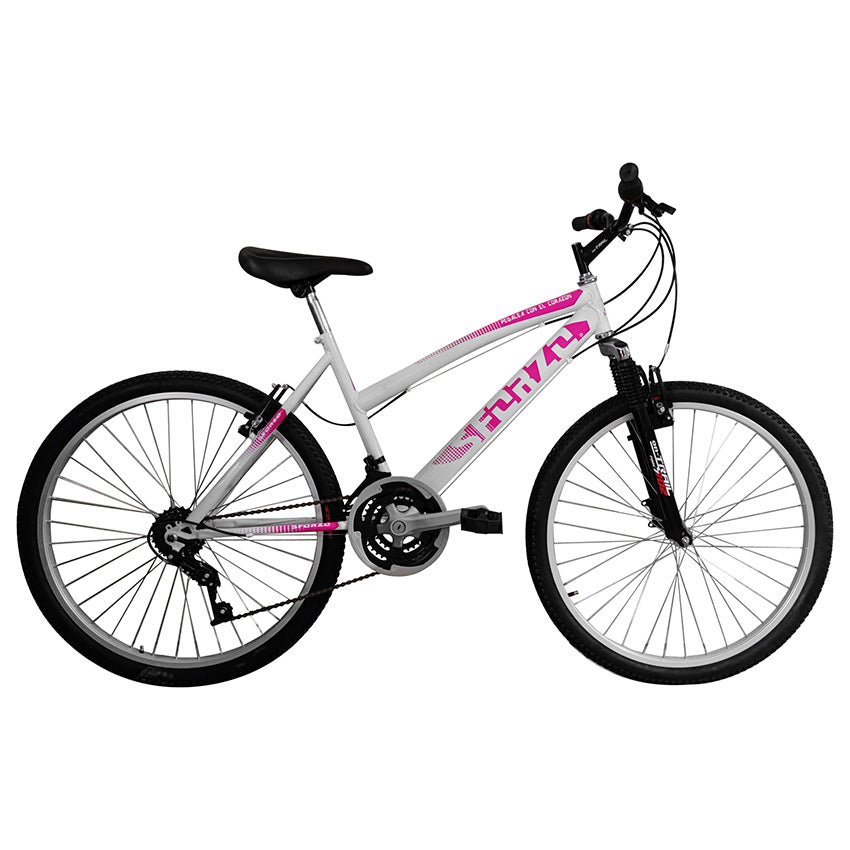 Bicicleta Sforzo Dama Rin 26 Aro Sencillo 18 Cambios Suspensión