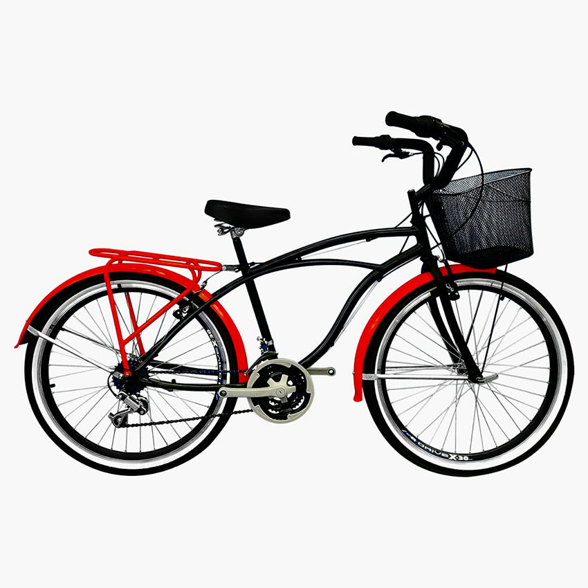 Bicicleta sforzo playera hombre rin 26 18 cambios