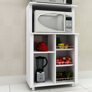 Mueble auxiliar de cocina burgos blanco
