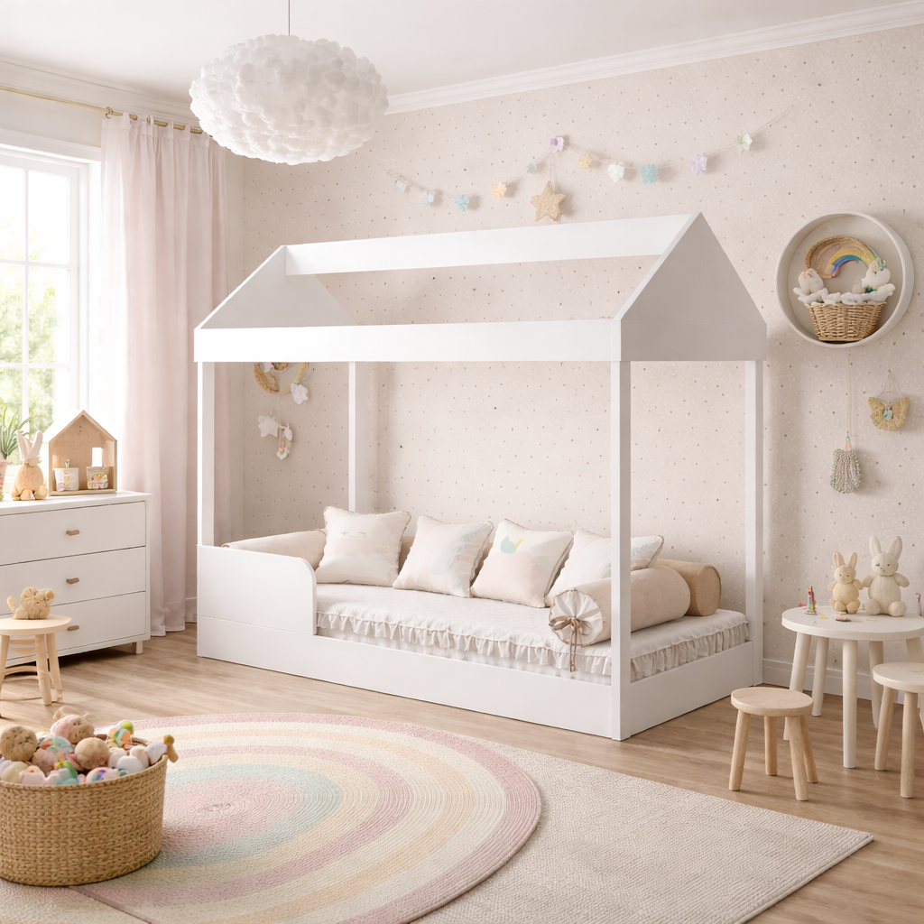 Cama Montessoriana Paulina Blanco