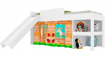 Cama Infantil Playground Blanco