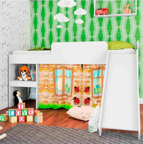 Cama Infantil Playground Blanco