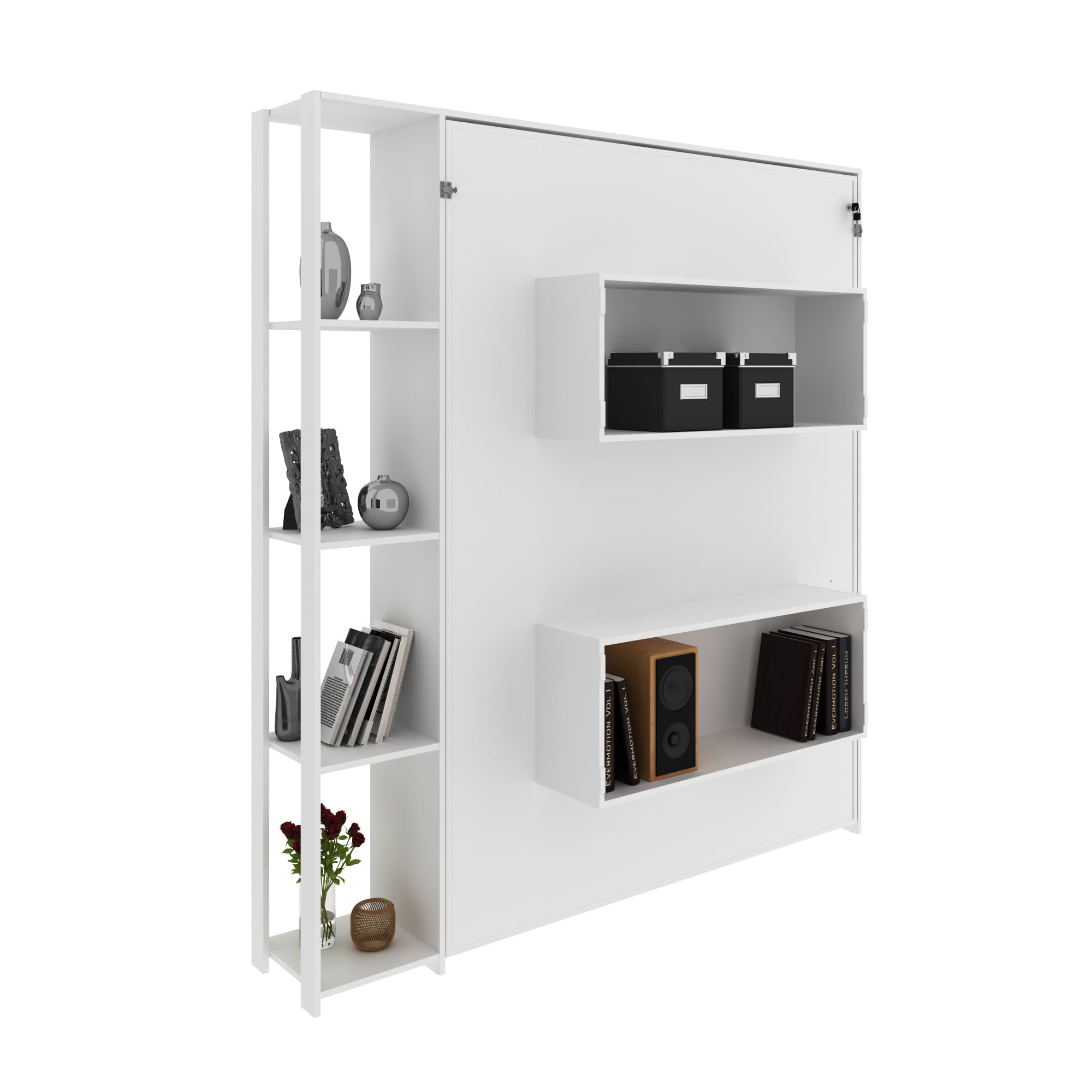 Cama Doble Abatible Siena Blanco