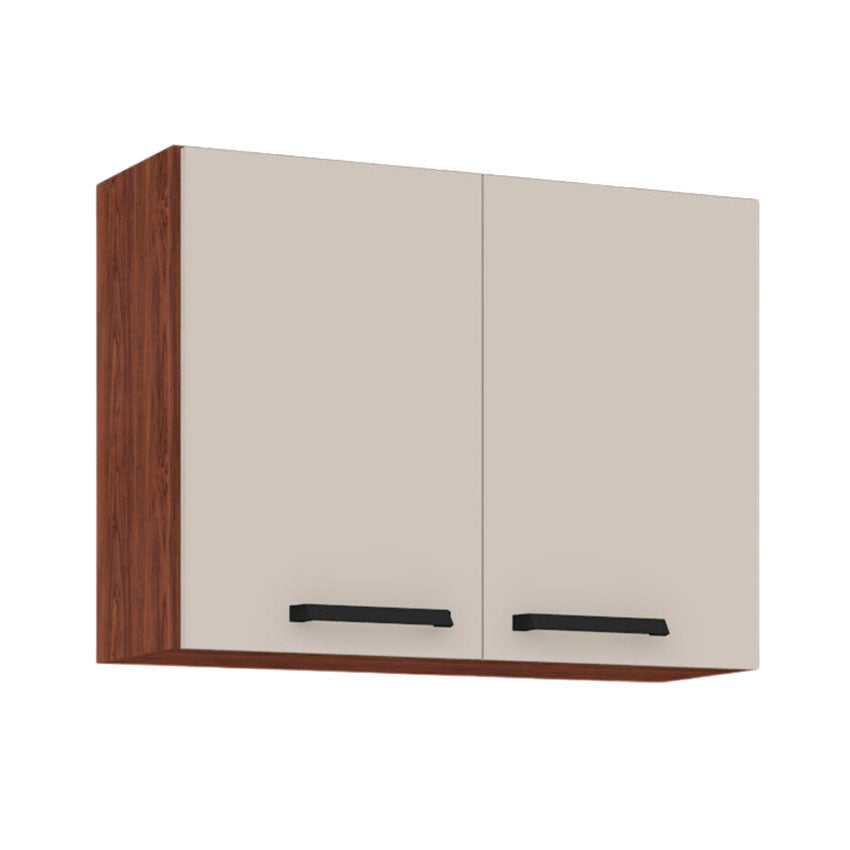 Cocina canna 120cm 6 puertas 2 cajones cafe blanco apagado
