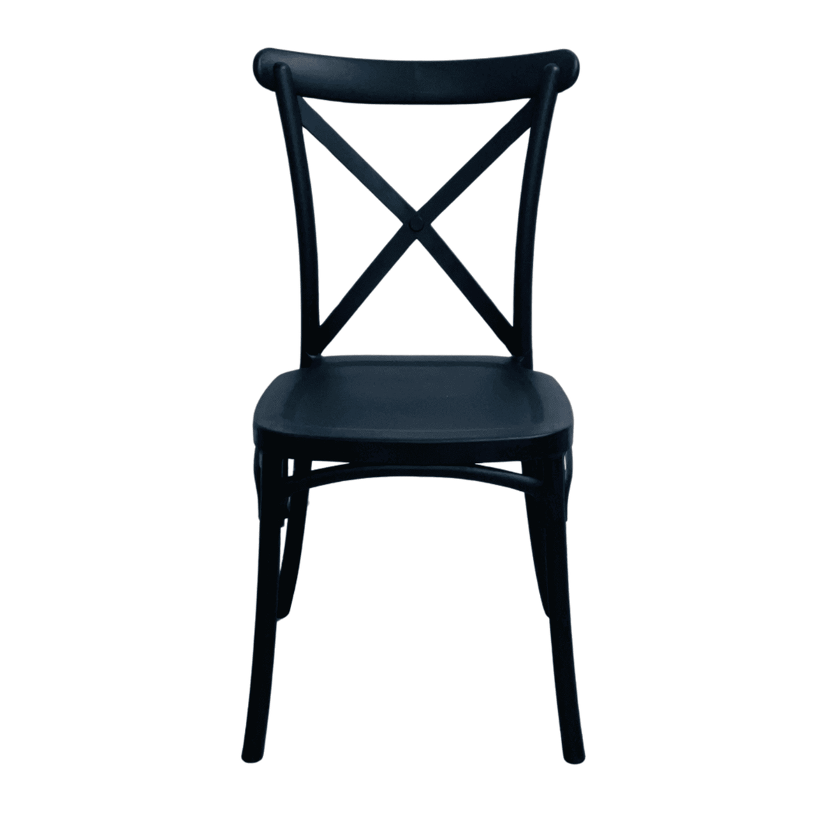 Comedor Redondo 75x80x80cm Amaretto + 4 Sillas Ibiza
