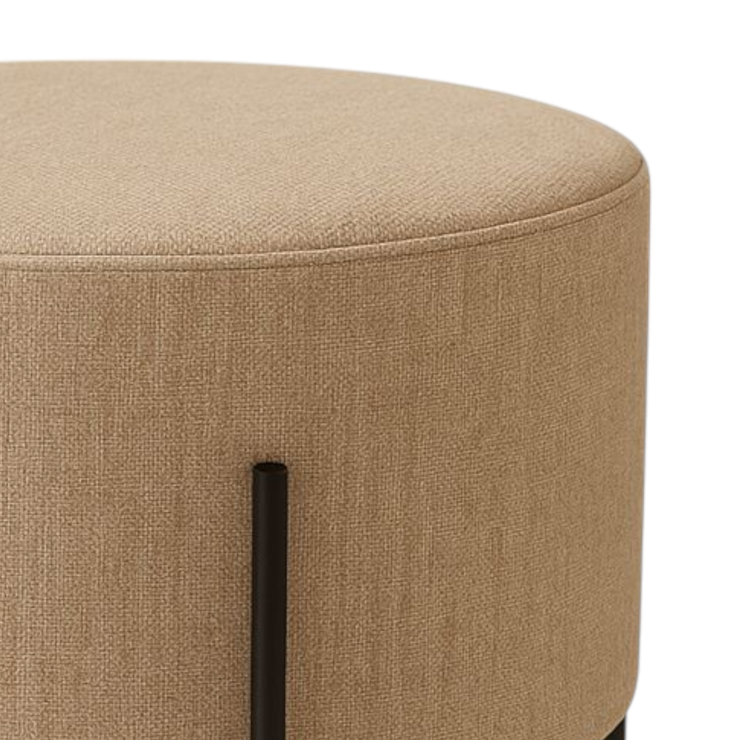 Juego de sala Dubai Basic Sofa+Puff+Mesa de centro (70x160x70) Beige