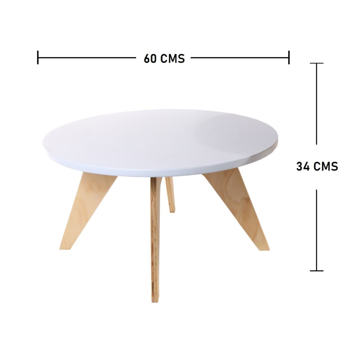 Sala Sofá Cama Reclinable 70x76x86cm + Puff + Mesa de Centro N Beige/Blanca