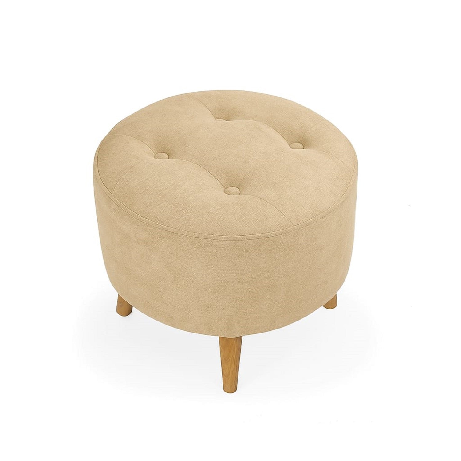 Juego de Sala Sofa (66X163X64)Beige + Puff + Banqueta Baúl + Mesa De Centro