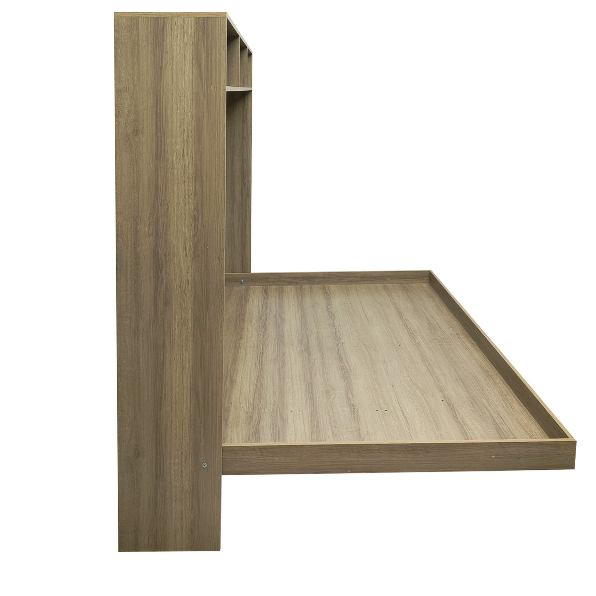 Cama Abatible Doble Ibiza Almendra