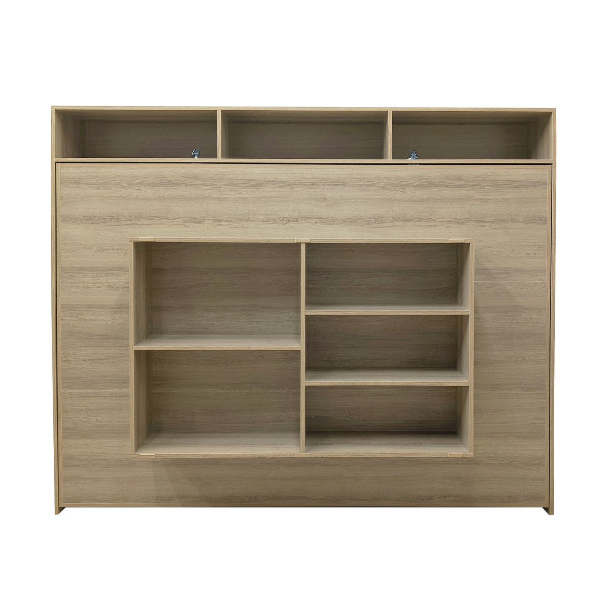Cama Abatible Doble Ibiza Almendra