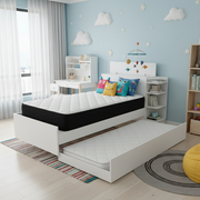 Combo Colchoneta 90 x 1,90 cm + Colchón Plenitud 90 x 1,90 cm + Cama Gea