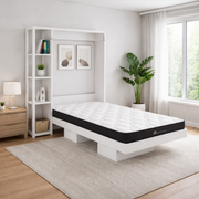 Combo Colchón 90 x 1,90 cm + Cama Sencilla Abatible Japón