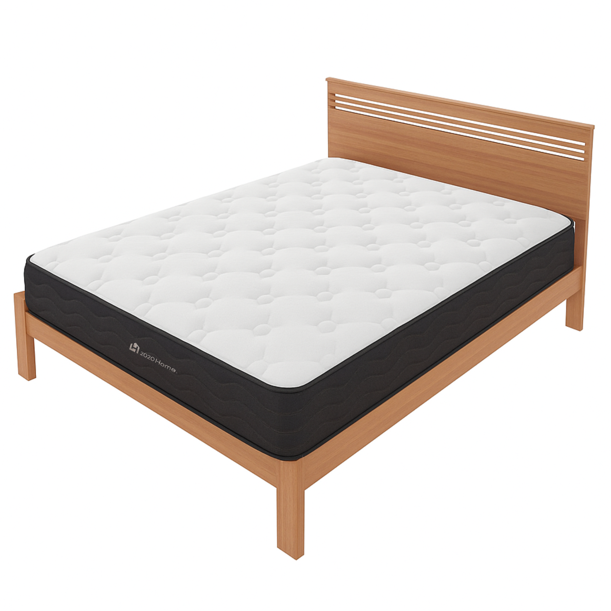 Combo Colchón Plenitud Doble 1,40 x 1,90 cm + Cama Kaia